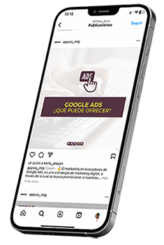 Servicios móvil agencia Google Ads